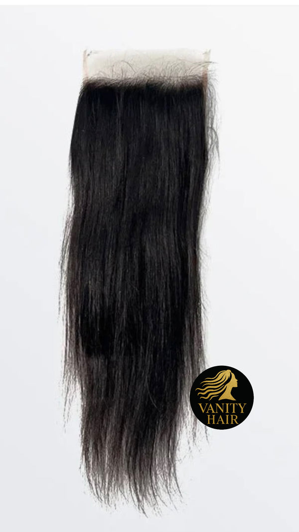 NATURAL STRAIGHT CLOSURE 5 X 5