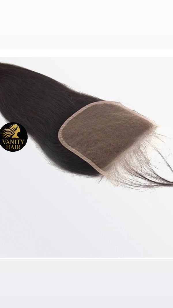 NATURAL STRAIGHT CLOSURE 5 X 5