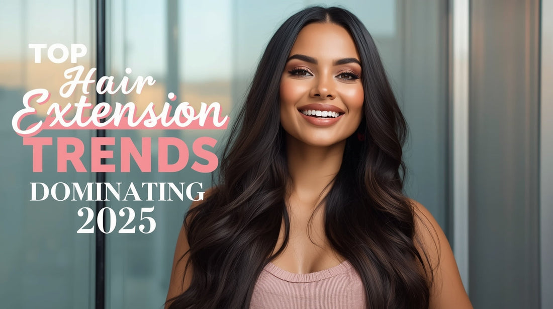 Top Hair Extension Trends Dominating 2025