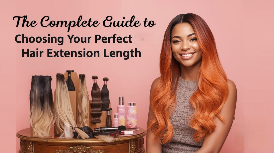 The Complete Guide to Choosing Your Perfect Hair Extension Length in 2025