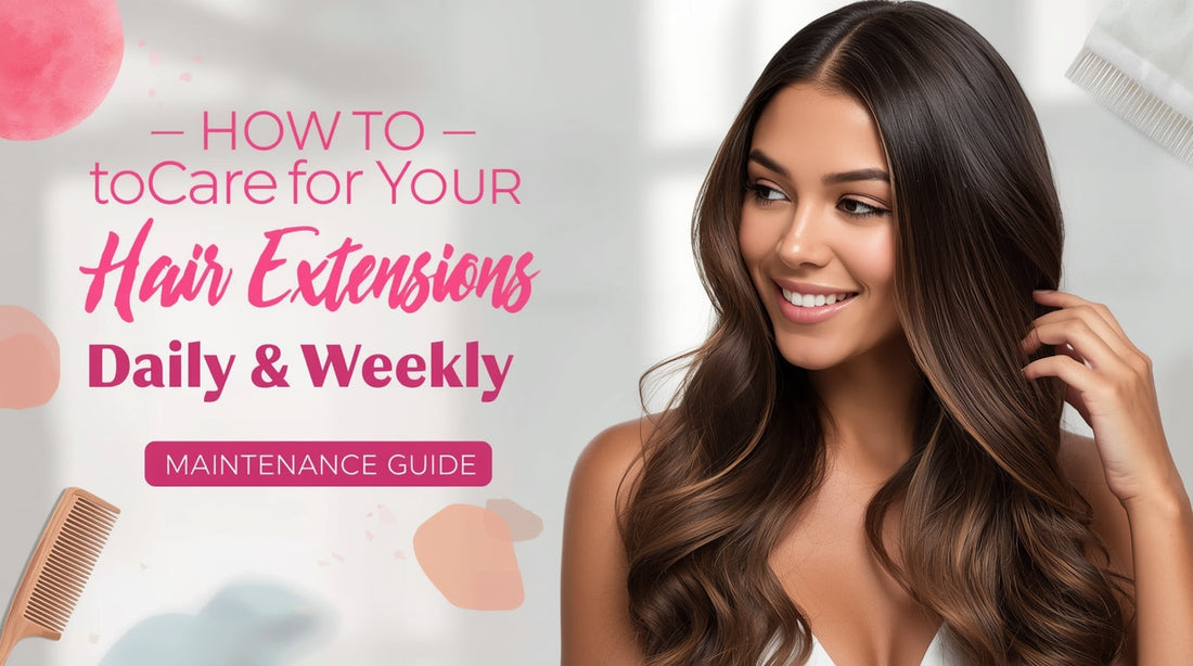 How to Care for Your Hair Extensions: Daily & Weekly Maintenance Guide