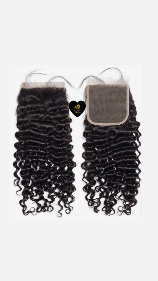 NATURAL DEEP WAVE CLOSURE 5 X 5