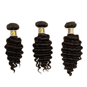 Curly Bundle Deal with Frontal