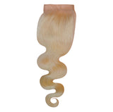 BLONDE CLOSURE DEEP WAVE 5 X 5